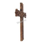 Woodino Christian Cross Jesus Antique Wall Decor Showpiece