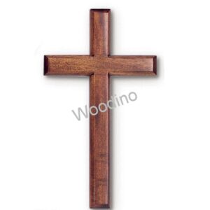 Woodino Wood Jesus Holy Cross Antique Plain Wall Hanging