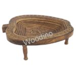 Woodino Mango Wood Apple Folding Spring Tray