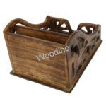 Woodino Antique Mango Wood Latter Rack or Mobile Stand