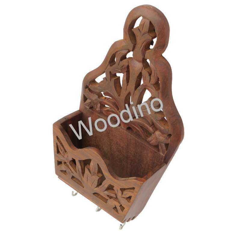 Woodino Angoori Wooden Wall Latter Rack