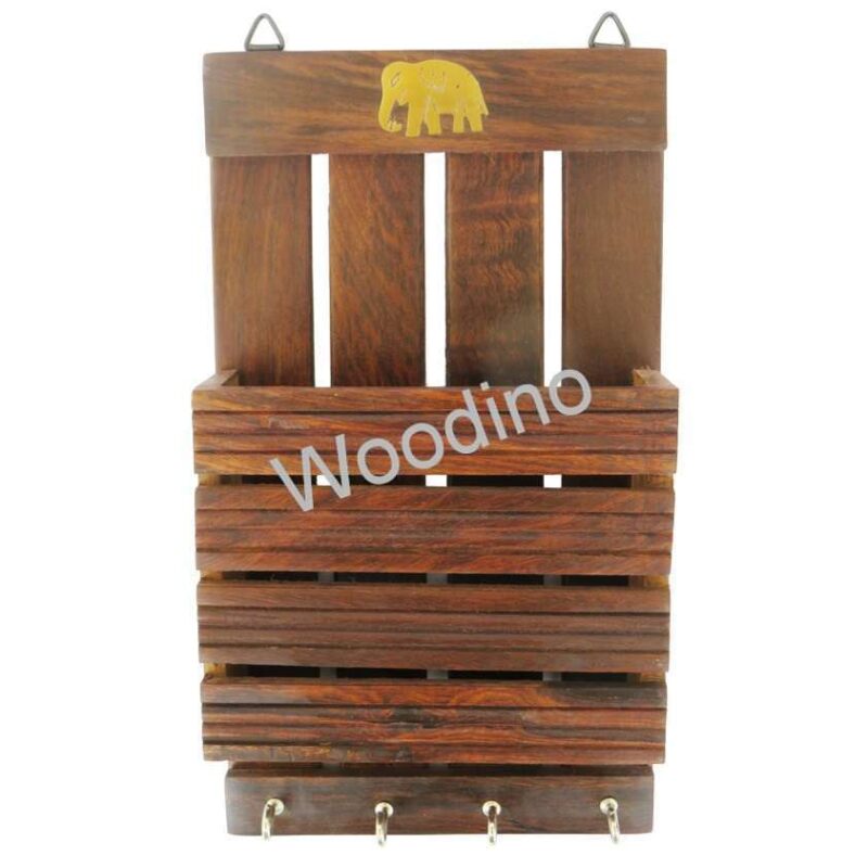 Woodino Cutter Elephant Wall Latter Rack