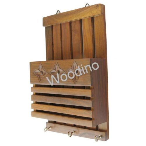 Woodino Strip & decortication Wall Latter Rack