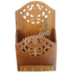 Woodino Wooden Chhilayi Wall Latter Rack