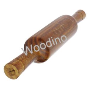 Woodino Sheesham Wood Rolling Pin 12 Inch (Belan)