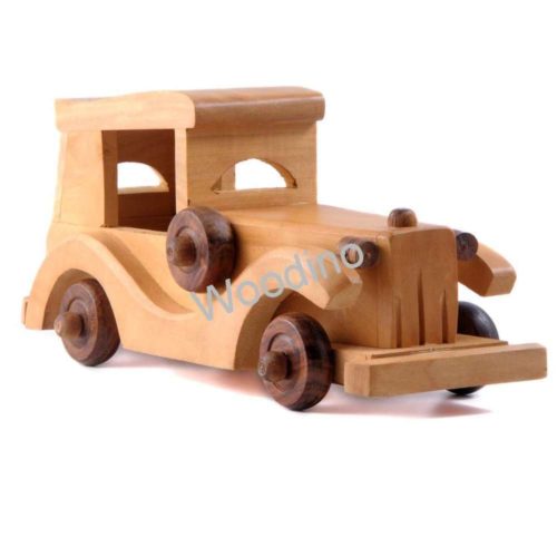 Woodino Haldu Wood Vintage Car Model Toy