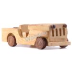 Woodino Haldu Wood Open Jeep Car Model Toy