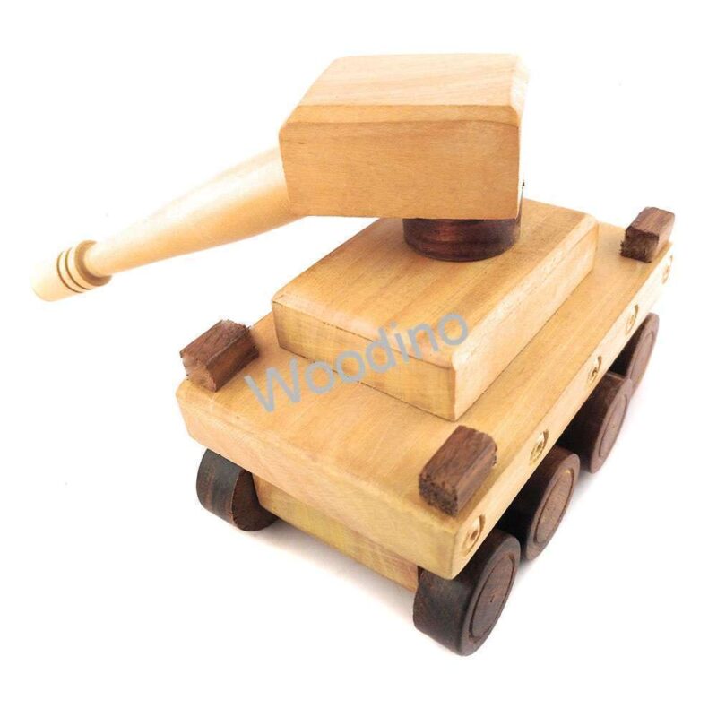 Woodino Haldu Wood Fighting Tank Model Toy