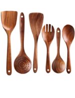 Wooden Trendy Cutlery Set (Waterproof)