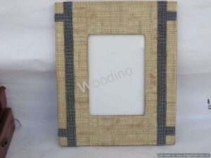 Woodino Wooven Modern Photo Frame For 6x4 Inch Picture
