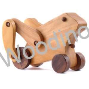 Woodino Haldu Yellow Wood Frog Non-Toxic Toys