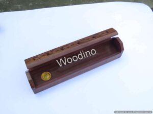 Woodino Export Wooden Long Leaf Incense Holder