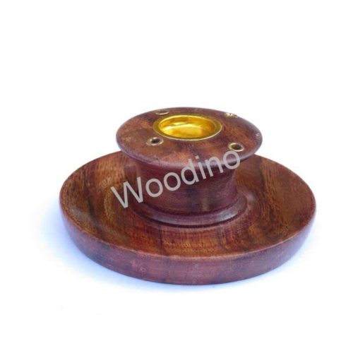 Woodino Wooden Incense Holder Plate