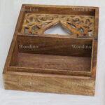 Woodino Mango Wood Premium Heart Design Box Set