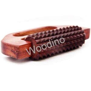 Woodino Sheesham Wood D shape Acupressure Massager
