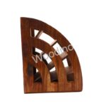 Woodino Handicrafts Wooden Remote Stand, Remote Organizer, A/c TV Remote Holder Stand