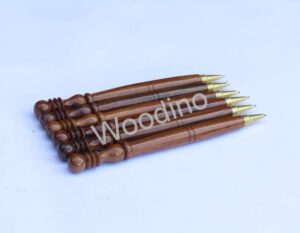 Woodino Sheesham Wooden Pens Set of 6