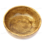 Woodino Plain Simple Wooden Bowl (Size- 5 inch)