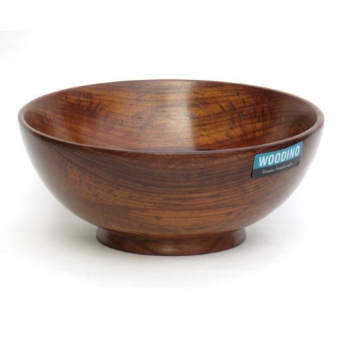 Woodino Sheesham Wood Bowl - Katora for keeping salad/vegetables - Soup Bowl