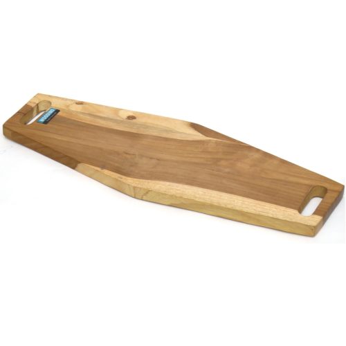 Woodino Hexagonal Chopping Board - Teak Wood Vegetable Cutting Board -