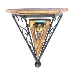 Woodino Wall Bracket- Sheesham Wood Wall Décor for Living Room