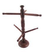 Shisham Wood Bangle Stand 9 Stick Carved/ Table Organiser