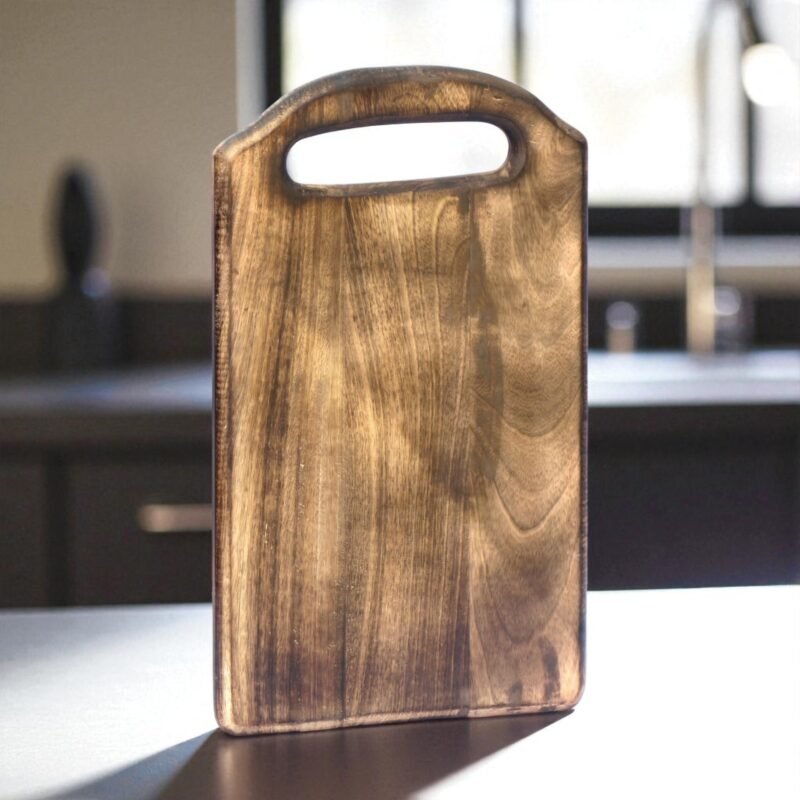 Woodino Wooden Chopping Board | Cutting & Serving Platter for Vegetables, Fruits & Cheese