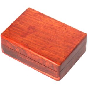 Sheesham Wood Jewellery Box – Plain Handcrafted Keepsake & Gift Box (7x5 Inch)