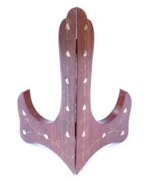 Woodino Wooden Trivet Reversible – Detachable Heat-Resistant Pan & Pot Holder, Non-Slip Placemat for Kitchen & Dining