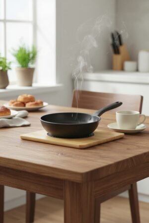 Woodino wooden Heat stand for Pan Pot Holder Detachable, Heat Resistant Hot Pans Non-Slip Pot Holders Placemat for Bowl Dishes Kitchen Cooking Dining & Fry Pan Stand . (Copy)