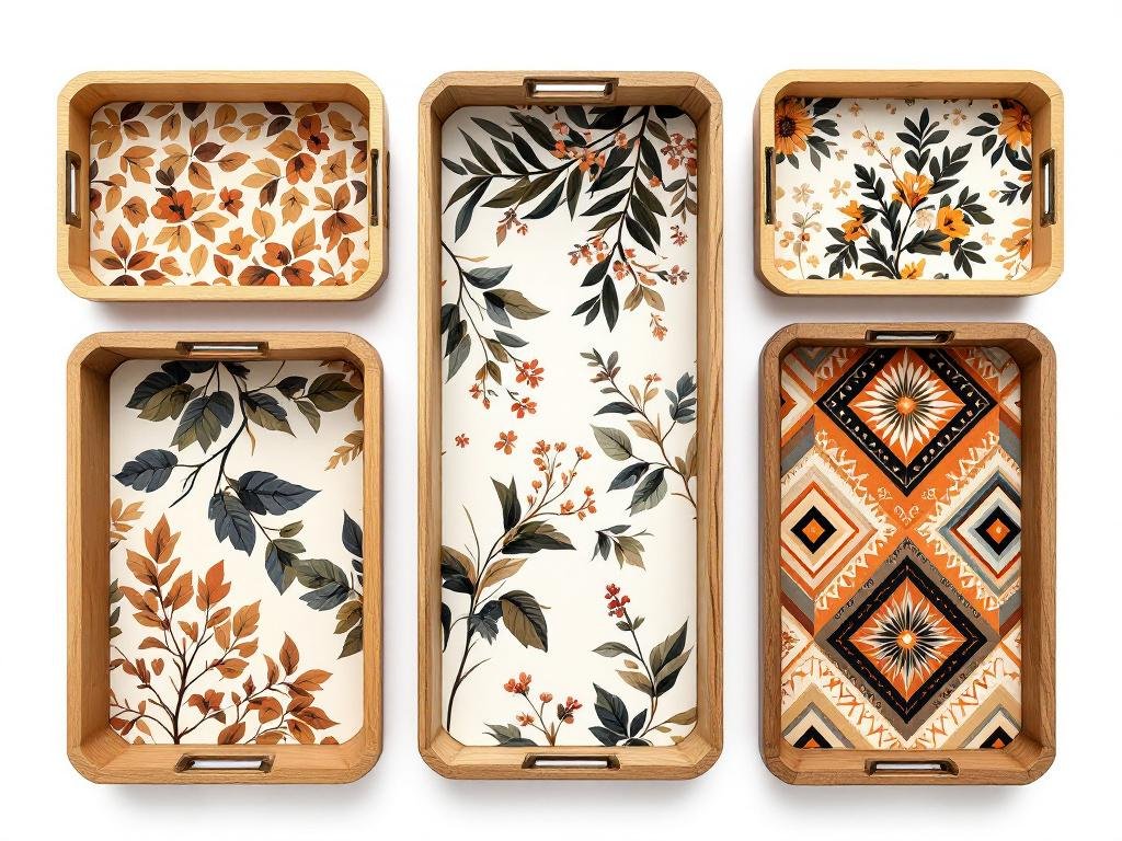 wooden epoxy resin art collection woodino