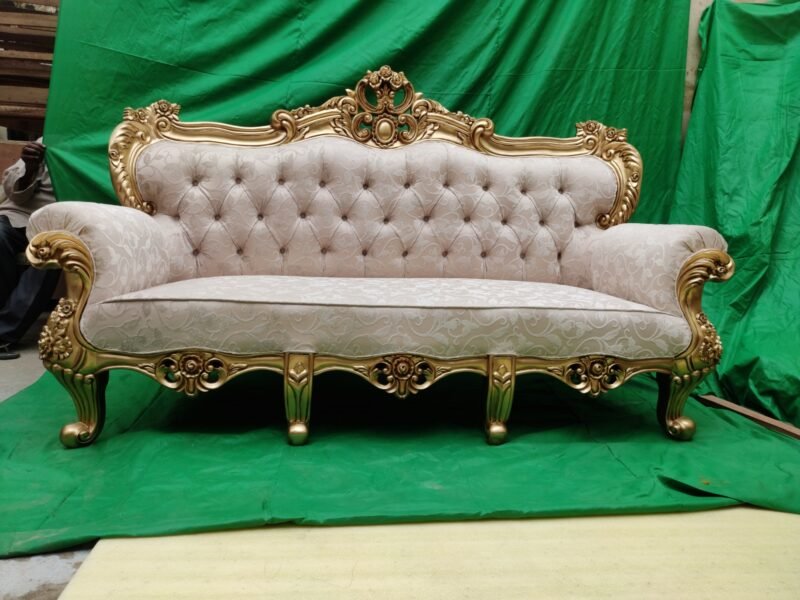 IMG_20210916_152223-1.jpg Woodino Royal Antique Gold Sofa Set Model : SF-3234