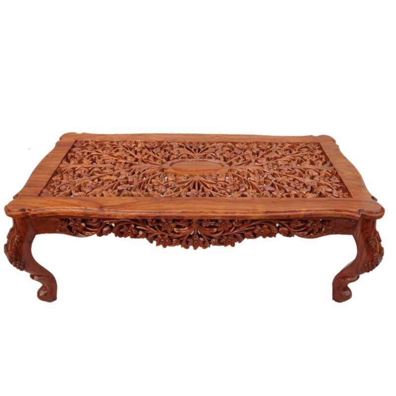 Woodino Handmade Coffee Table in Teak Wood RWC CTBL 1008