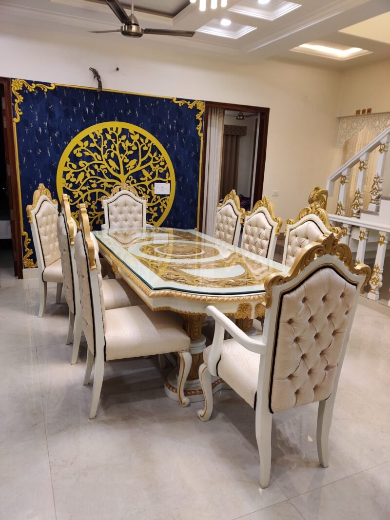 Picsart_22-05-22_11-01-57-511-scaled-2.jpg Woodino Luxurious White and Golden Dining Table Set